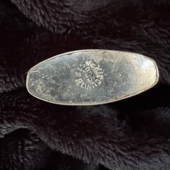 Rare Vintage 925 Sterling Silver And Glass Mini Perfume Bottle Mexico - Picture 9 of 9